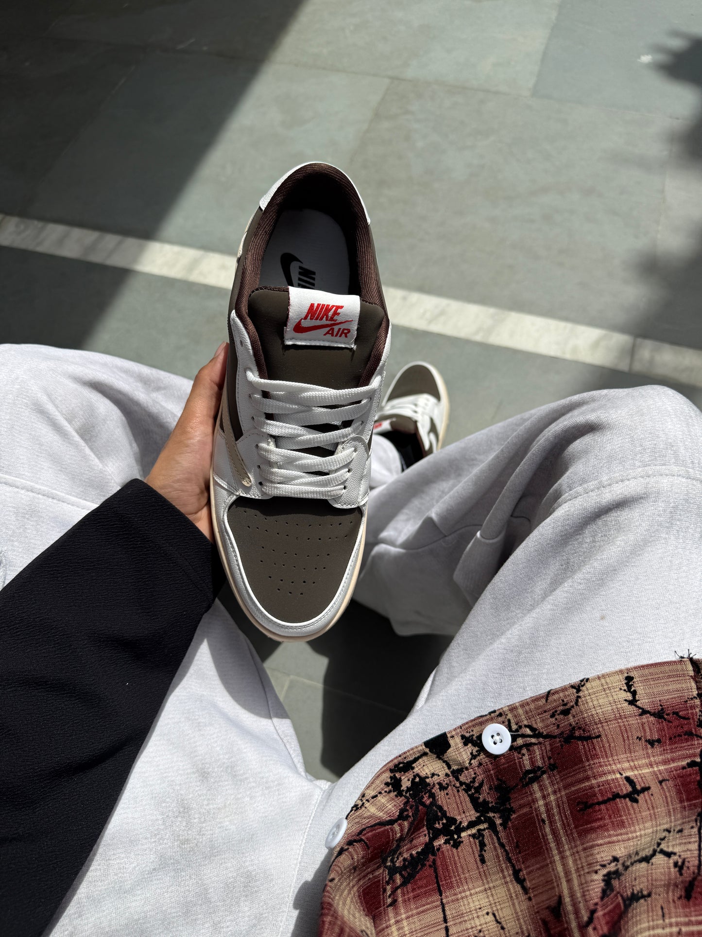 Travis Scott x Air Jordan 1 Low Og Reverse Mocha