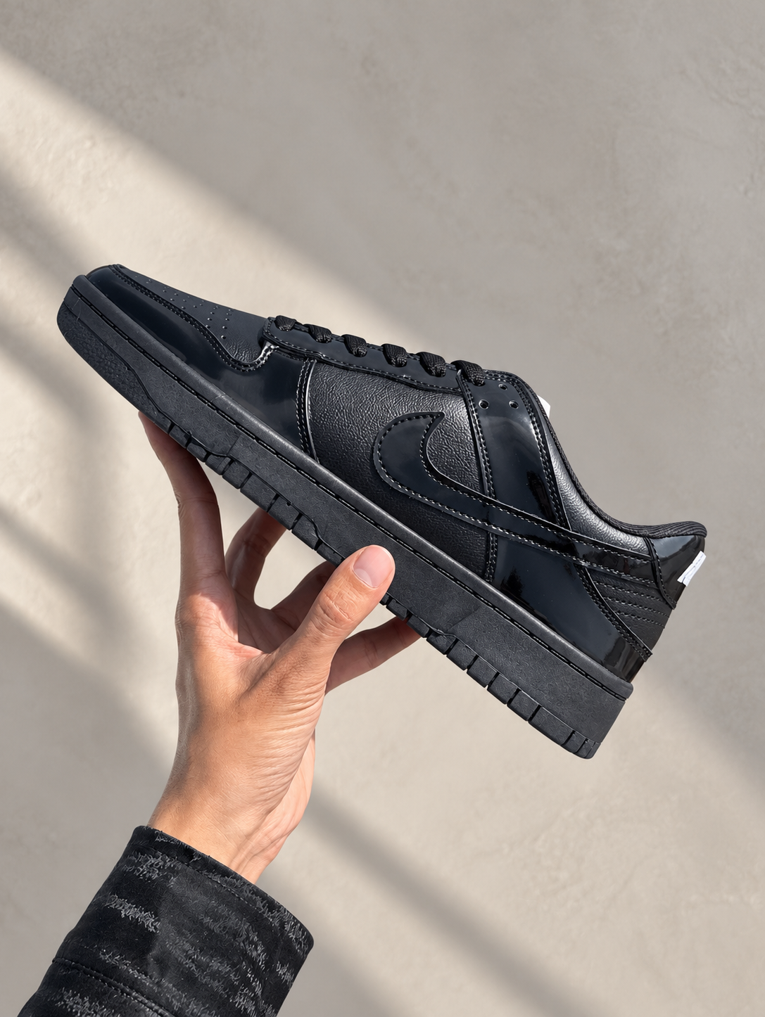 LOW DUNK PATENT BRED BLACK