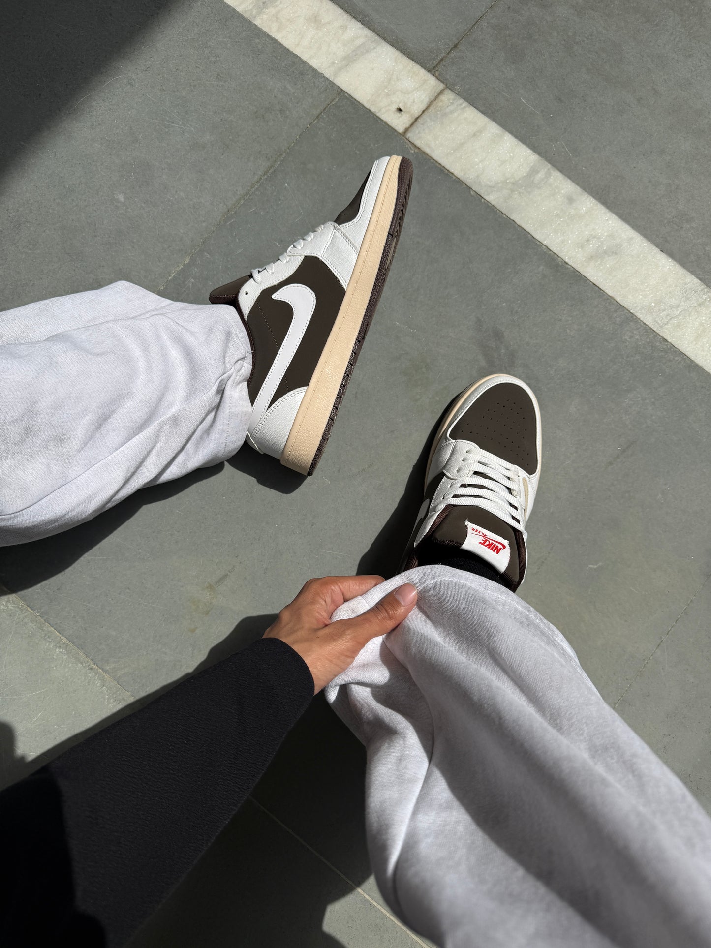 Travis Scott x Air Jordan 1 Low Og Reverse Mocha