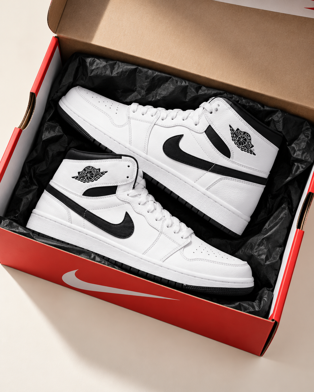 HIGH JORDAN ALL WHITE