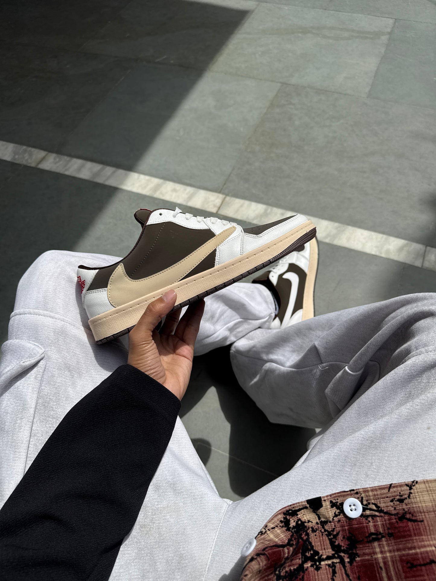 Travis Scott x Air Jordan 1 Low Og Reverse Mocha